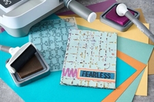 Sizzix Multi-Level Embossing Folder by Seth Apter - Grid Graph